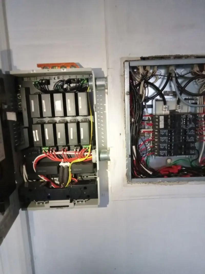 Electrical panel upgrade completed for Carbon Monoxide Detector Installation in Gantt
